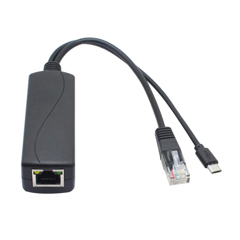 ANVISION 2-Pack 5V PoE Splitter, 48V to 5V 2.4A Adapter with Micro USB Plug, IEEE 802.3af Compliant, for IP Camera, Tablets, Dropcam or Raspberry Pi and More, AV-PS05-1 - Image 4